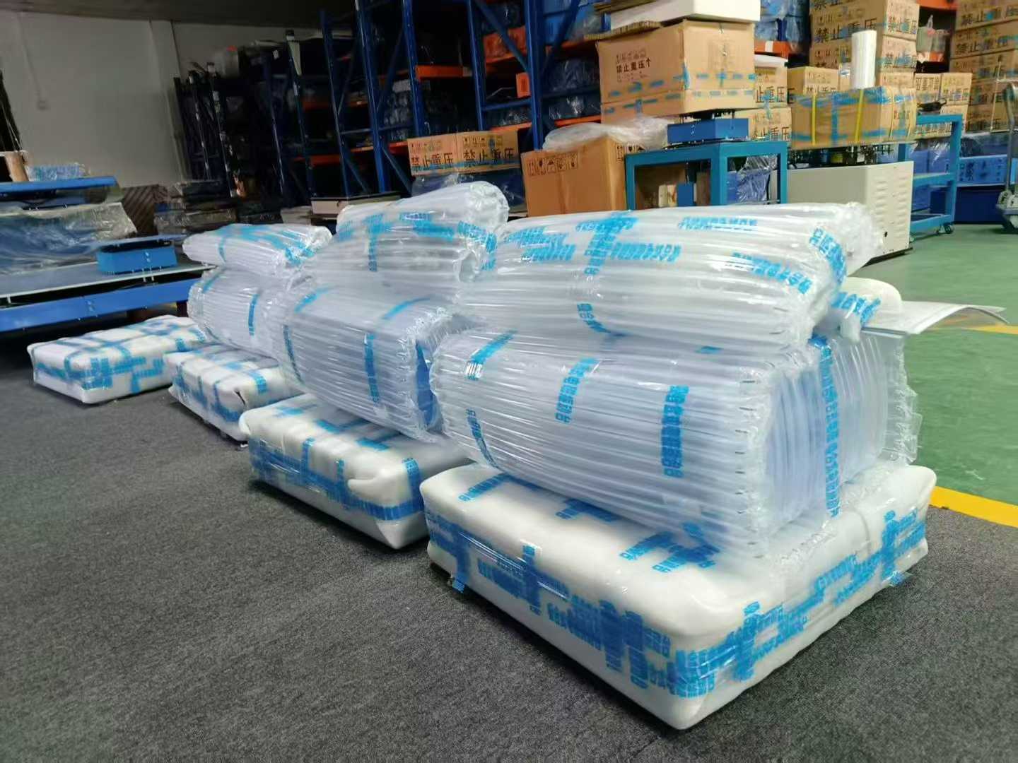 振動臺打包現場