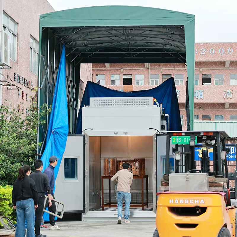 勤卓重磅交付|20立方步入式高低溫一體機(jī)專車發(fā)往成都,帶載4噸適配多元測試需求 /static/upload/image/20260314/1773475756269696.jpg